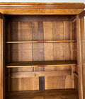 Bookcase Antique French Style Glazed Display Cabinet Walnut Sideboard LOT 6521