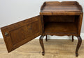 Bedside Table Vintage French Louis Oak Cabinet Cupboard Nightstand LOT 62308