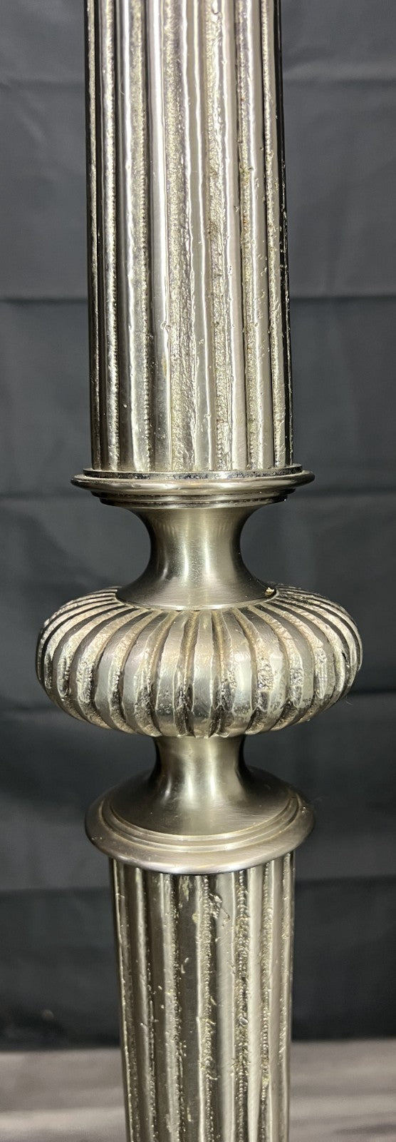 Floor Lamp Vintage French Style Standing Lamp Metal Floral Design LOT 481812