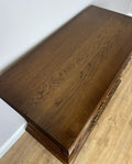 Chest of Drawers Vintage French Style 3 Drawer Carved Cabinet LOT 49748