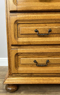 Chest of Drawers Vintage French Style 3 Drawers Carved Storage Cabinet LOT 62876