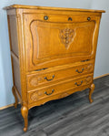 Cabinet Vintage French Louis XIV Style Bureau Sideboard Carved Cupboard LOT 35512