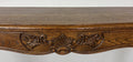 Table with Mirror Antique French Louis Oak Wall Mirror Console Table LOT 64023