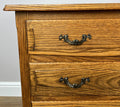 Chest of Drawers Vintage French Louis Oak 3 Drawers Carved Cabinet LOT 62564