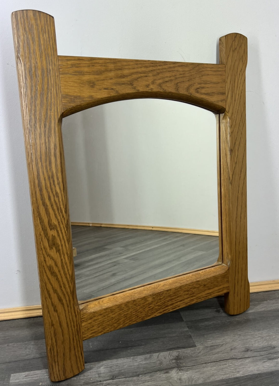 Mirror Vintage French Oak Wall Mirror Rectangular Decorative Frame LOT 32200