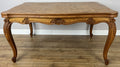 Dining Table Vintage French Louis XVI Carved Oak Extendable Table LOT 63581