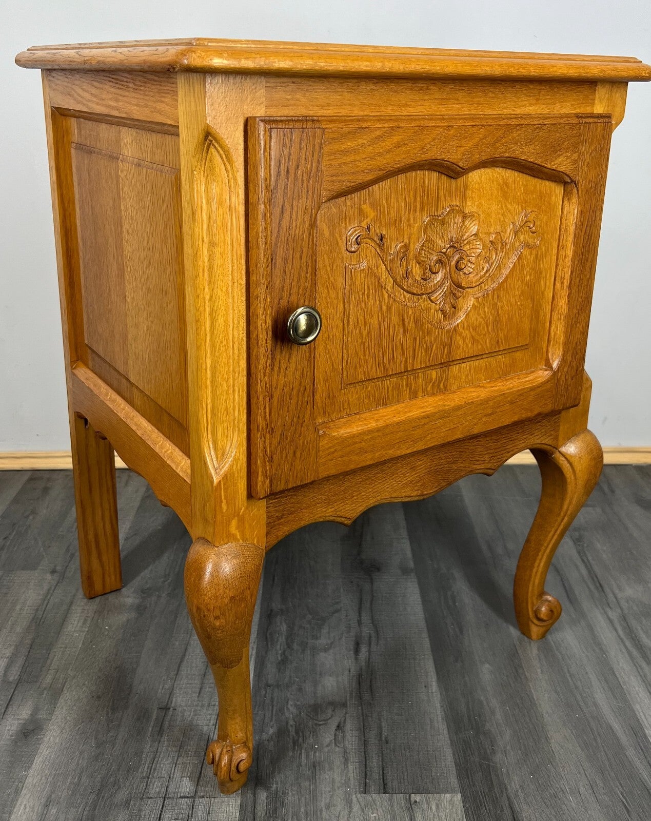 Pair of Bedside Tables Vintage French Louis XVI Style Cabinets Storage LOT 28695