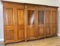Wardrobe Vintage French Ehalt Six Door Carved Armoire Cabinet LOT 61122