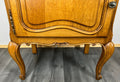 Pair of Bedside Tables Vintage French Louis XVI Oak Carved Cabinets LOT 26109