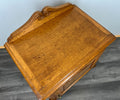 Pair of Bedside Tables Vintage French Louis Oak Cabinets Nightstands LOT 35197