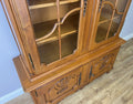 Bookcase Vintage French Louis XVI Oak Display Cabinet Carved Sideboard LOT 62835