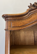 Bookcase Antique French Style Display Oak Carved Cabinet Sideboard LOT 47915