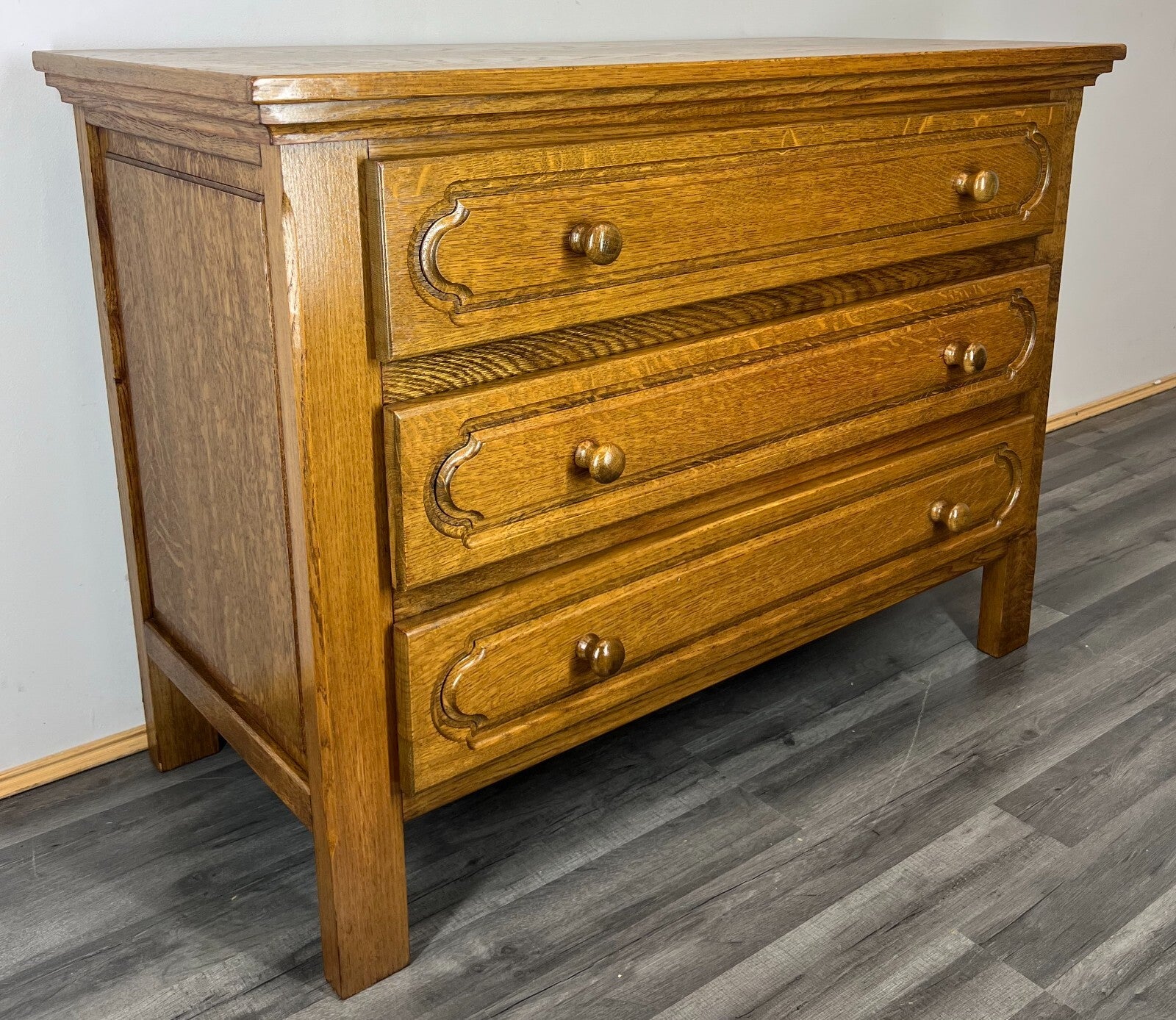 Chest of Drawers Vintage French Style 3 Drawer Cabinet Sideboard LOT 31871