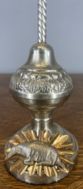 Crucifix Vintage French Style Religious Cross Gilt Detail Stand LOT 46535