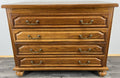 Chest of Drawers Vintage French 4 Drawers Cabinet with Brass Handles LOT 44732