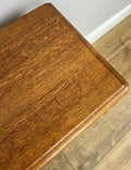 Bedside Table Vintage French Louis Style Oak Nightstand Carved Cabinet LOT 63019