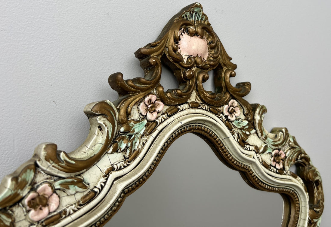 Mirror Vintage French Shabby Chic Ornate Wall Mirror Decorative Frame LOT 60120