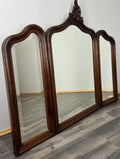 Antique French Rocaille Style Oak Carved Wall Mirror Wall Frame LOT 45745