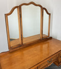Vintage Dressing Table with Mirror French Louis Vanity Table Makeup LOT 45652