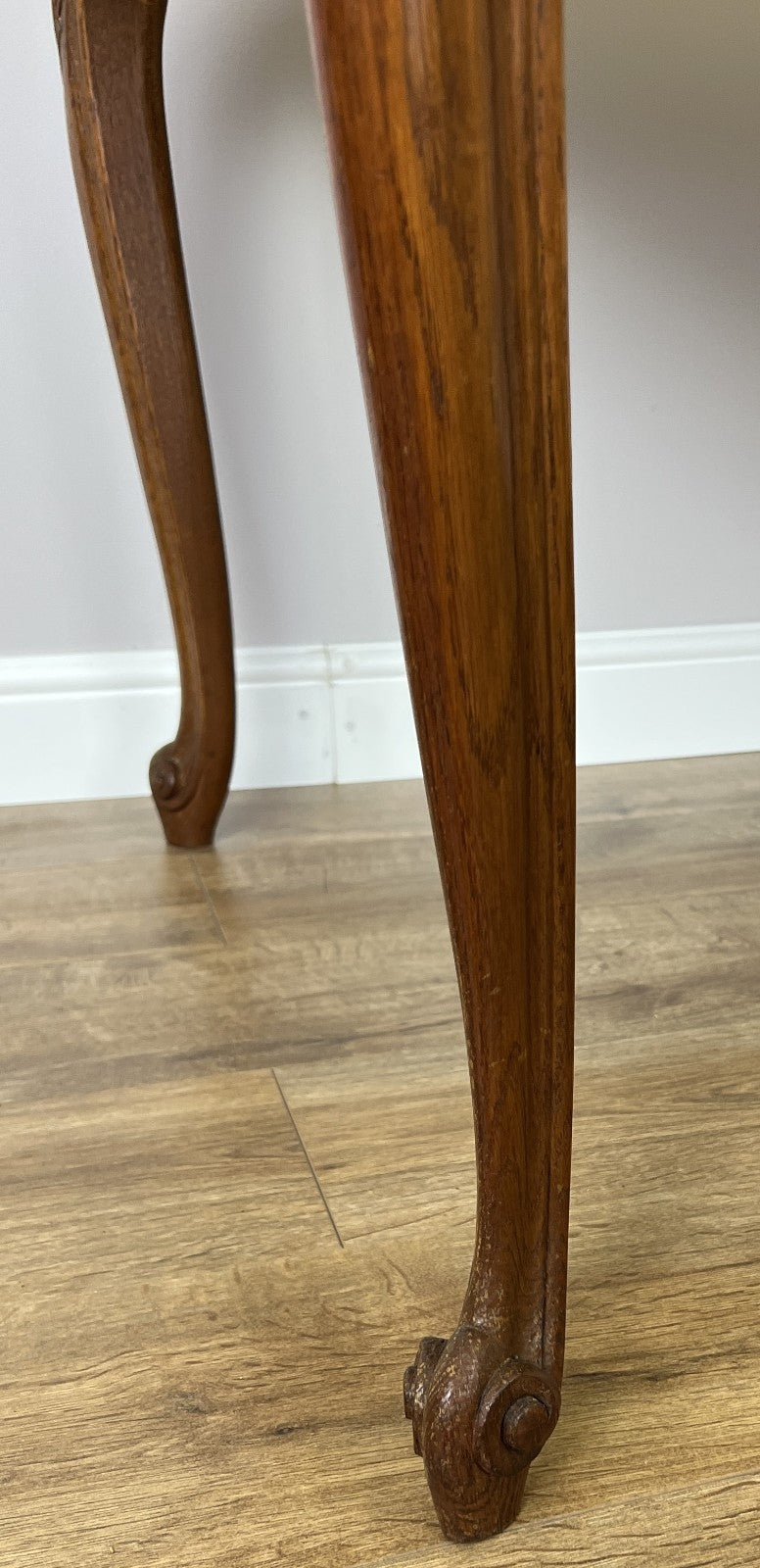 Dining Table Vintage French Louis XVI Carved Oak Extendable Table LOT 635711