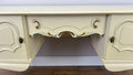 Sideboard Vintage French Shabby Chic Louis Style Carved Storage Cabinet LOT 48353