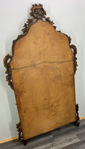Vintage French Style Carved Wall Mirror Ornate Gilt Wooden Wall Frame LOT 477613