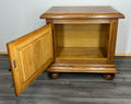 Pair of Bedside Tables Vintage French Style Cupboards Carved Cabinets LOT 28972