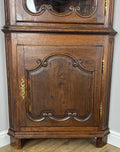 Bookcase Vintage French Style Oak Display Cabinet Carved Sideboard LOT 62628