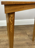 Vintage French Nested Triangle Inlaid Set 3 Pieces Carved Tables LOT 49068