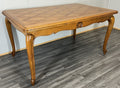 Dining Table Vintage French Louis XVI Carved Oak Extendable Table LOT 45811