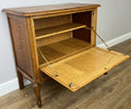 Cabinet Vintage French Louis XIV Oak Sideboard with Carved Cupboard LOT 624710