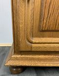 Bedside Table Vintage French Style Cupboard Carved Cabinet Storage LOT 5902