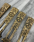 Decorative 4 Piece Antique French Metal Ormolu Mounts Ornaments LOT 41701