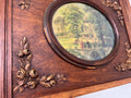Wall Mirror Antique French Style Oak Carved Ornate Wall Frame LOT 60888