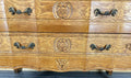 Chest of Drawers Vintage French Oak Louis XVI Style Carved Cabinet LOT 44535
