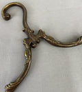 Clothes Hangers Vintage Style Brass Set of Two Ornate Hangers LOT 6432