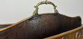 Newspaper Rack Vintage French Style Ornate Fireside Magazine Holder LOT 60488