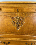 Cabinet Vintage French Louis XIV Style Bureau Sideboard Carved Cupboard LOT 35515
