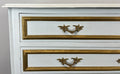 Chest of Drawers Vintage French Shabby Chic 3 Drawers Carved Cabinet LOT 45552