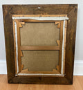 Vintage French Oil Painting Floral Still Life Framed Carved Signed LOT 51129