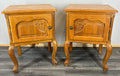 Amazing Pair French  Bedside Tables Cupboards Cabinets Louis XVI (LOT 2861)