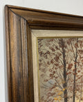 Vintage French Oil Painting Landscape Signed Framed Nature Art LOT 46278