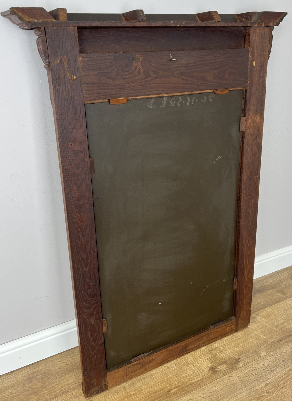 Mirror Antique French Oak Wall Mirror Home Decor Carved Wall Frame LOT 636912