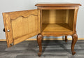 Bedside Table Vintage French Louis XVI Carved Oak Nightstand Cabinet LOT 45307