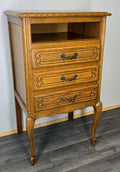 Chest of Drawers Vintage French Louis XIV Cabinet 3 Drawers Sideboard LOT 24231