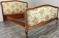 Bed Vintage French Style Double Bed Frame Carved Headboard LOT 46241