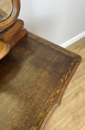 Vintage Dressing Table with Mirror French Oak Louis Vanity Table Makeup LOT 49768