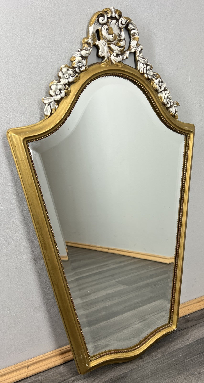 Mirror Vintage French Gilt Wall Mirror Ornate Wall Mirror LOT 47140
