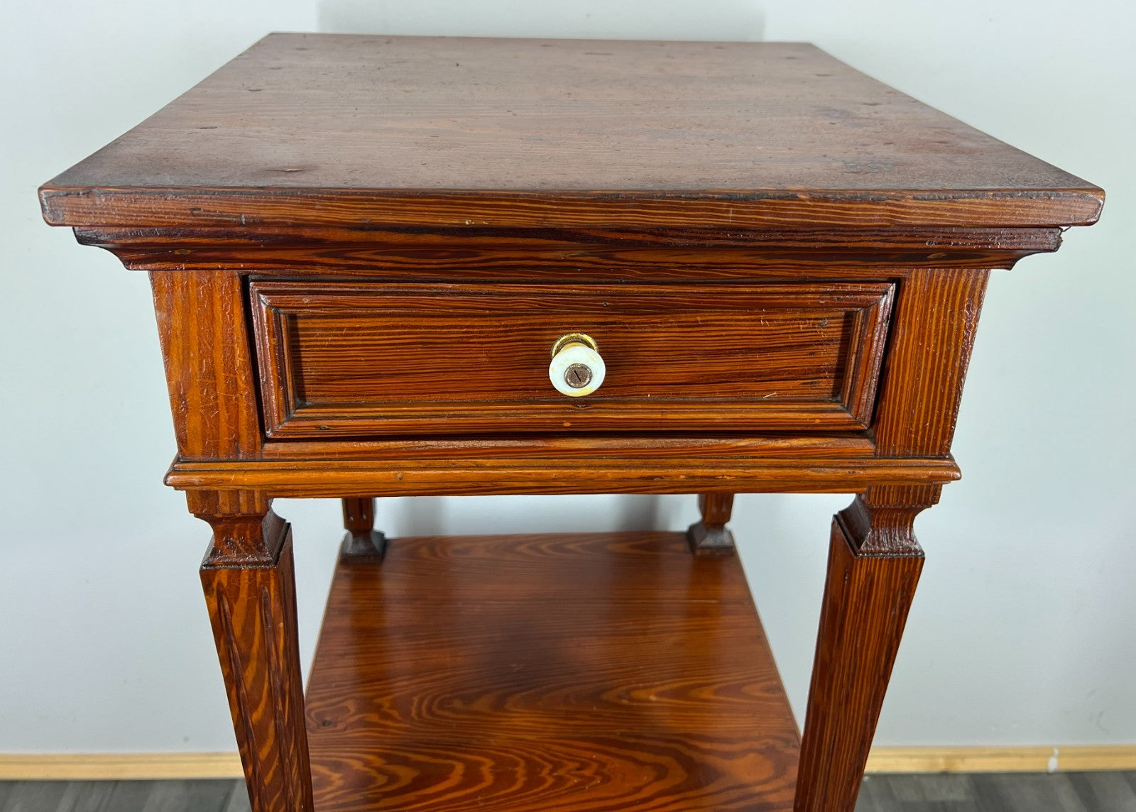 Bedside Table Antique French Carved Wood Carved Cabinet Cupboard LOT 18764