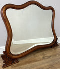 Mirror Antique French Walnut Ornate Wall Mirror Decorative Frame LOT 64040